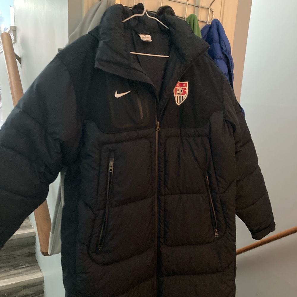 Nike Stadium Jacket with old US Soccer logo.
